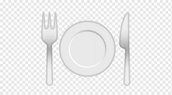 ЭМОДЖИ вилка тарелка нож