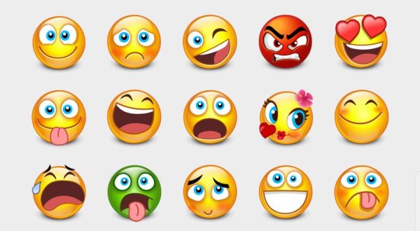 Стикеры смайлики из вайбера