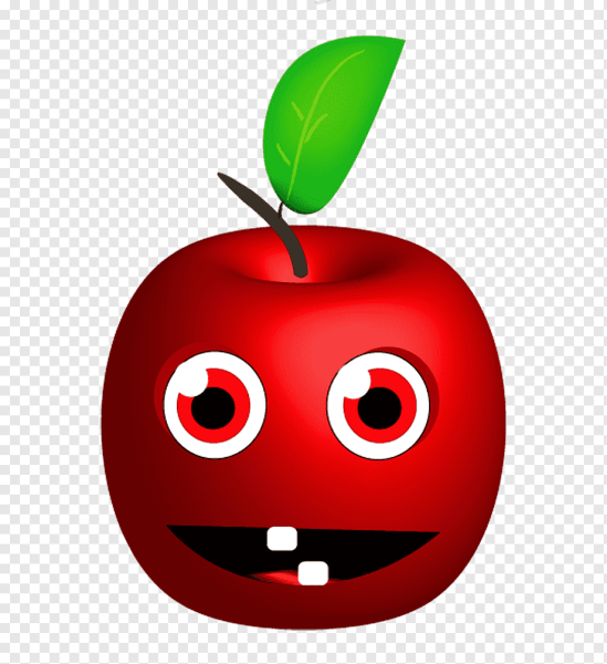 Смайлик яблоко