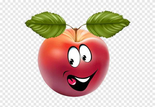 Яблоко из мультика