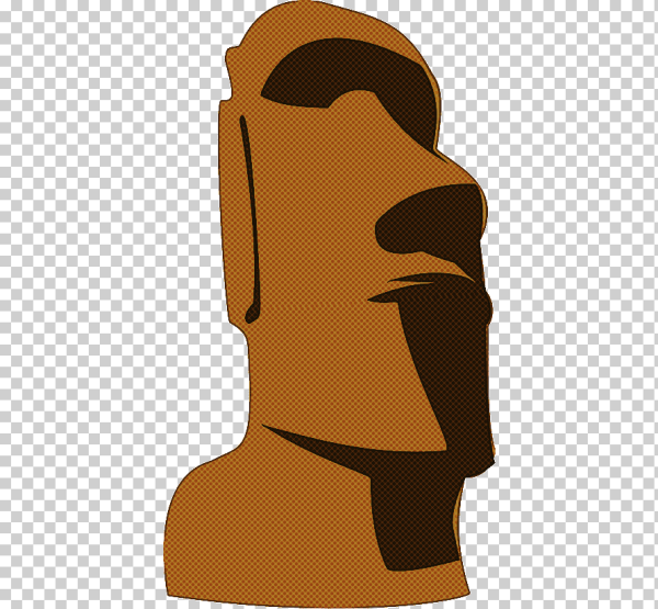 Статуя с острова Пасхи эмодзи