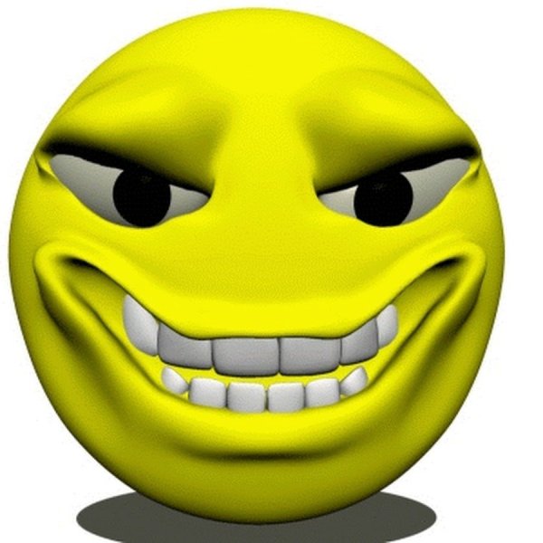 Страшный смайлик