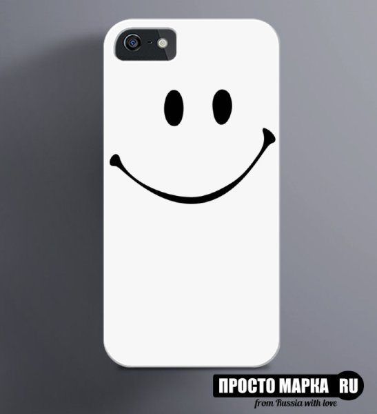 Чехол со смайликами на айфон