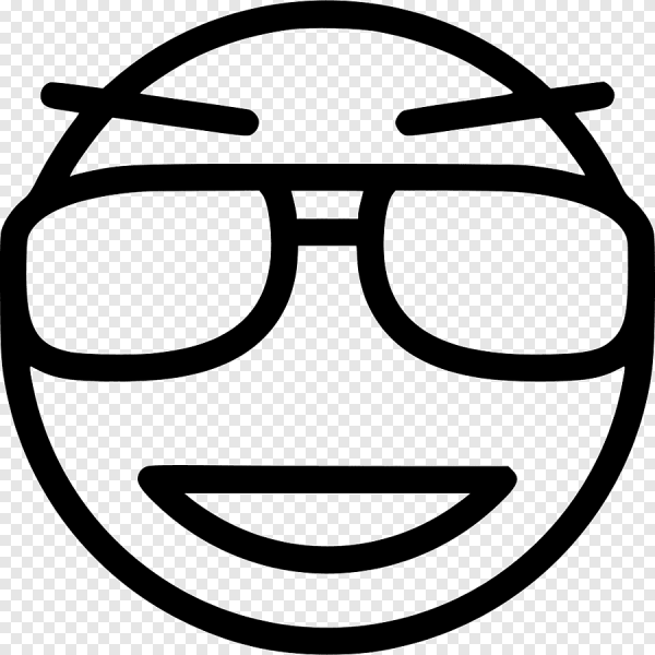 Смайл в темных очках