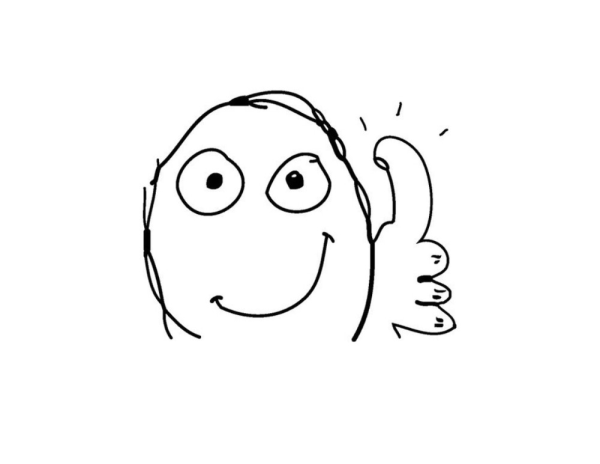 Палец вверх Мем