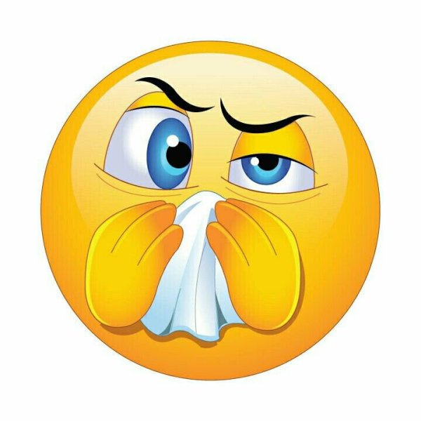 Смайлик чихает