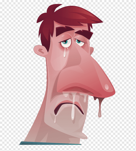 Сопливая мультяшка