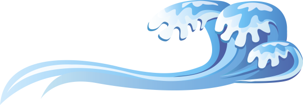 Волны мультяшные