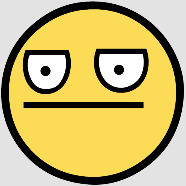 Крутой смайлик