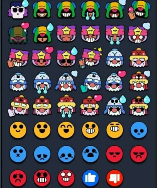 Смайлики Браво старс