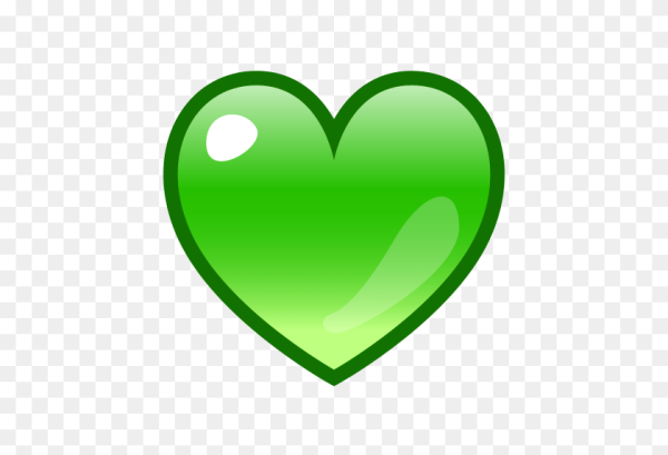 Сердечки (зеленые)