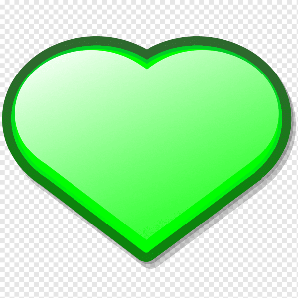 Сердечки (зеленые)