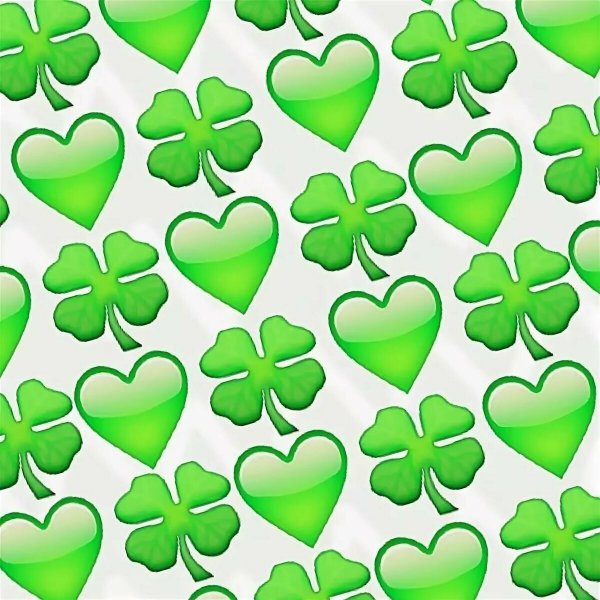 Зеленое сердце смайлик