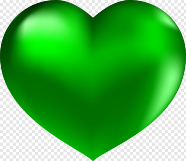 Зеленое сердце