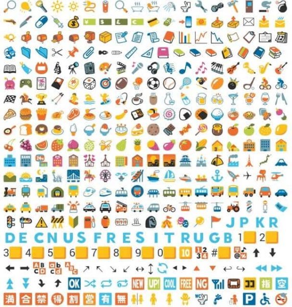 Необычные смайлы для инстаграмма