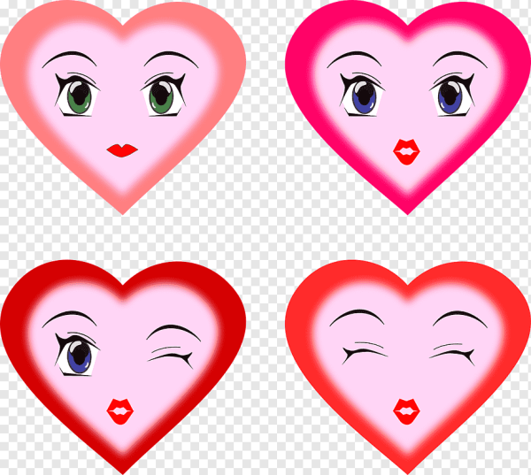 Смайлики и сердечки