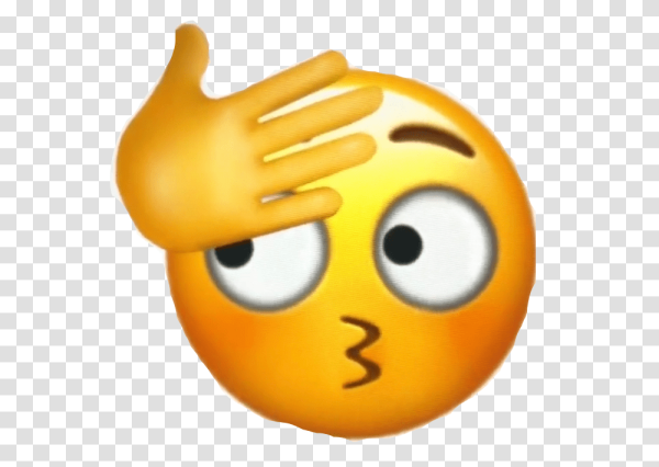 Смайл с большими глазами