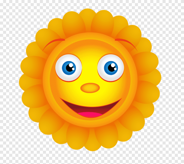 Солнышко с улыбкой