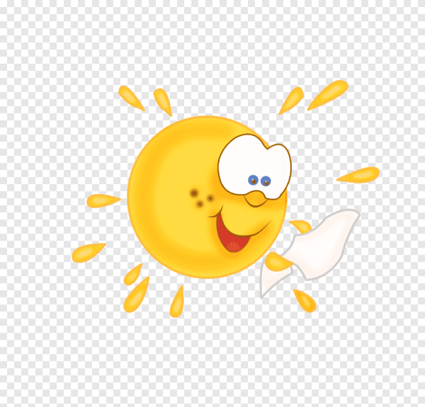 Смайлик солнце