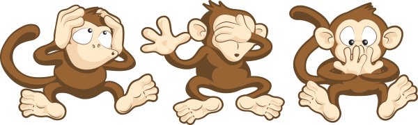 Смайлик обезьянка
