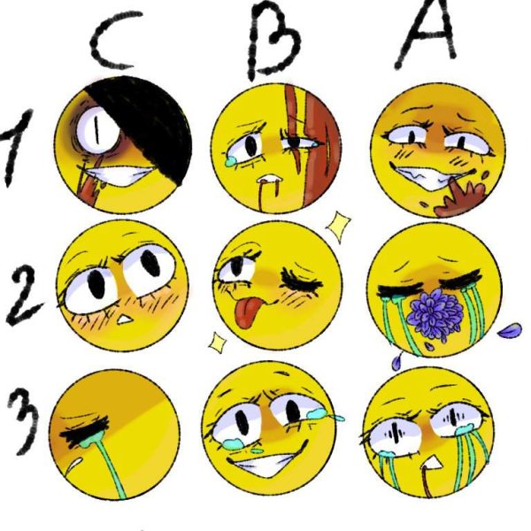 Смайлы из тик тока
