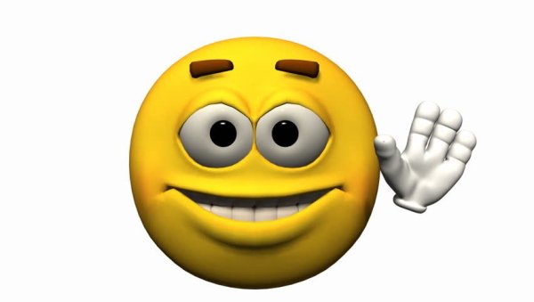 Смайлик с пальцев в верх