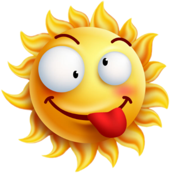 Смешное солнышко