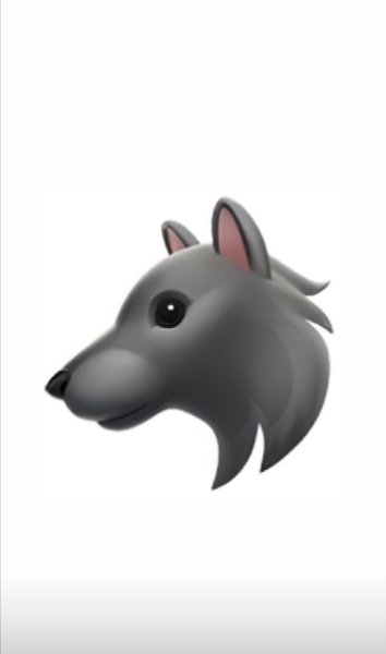 Смайлик волка