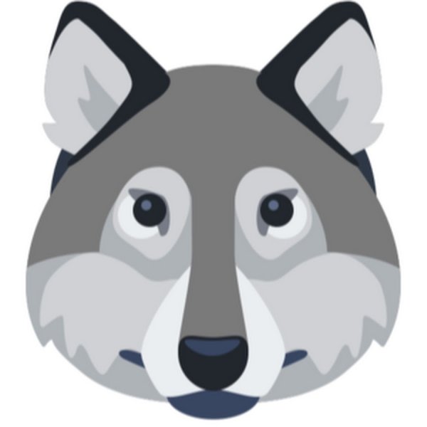 Эмодзи волк