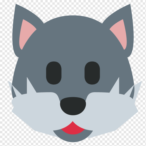 Смайлик волка