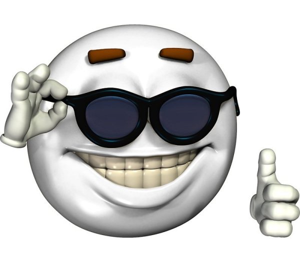 Смайлик в очках