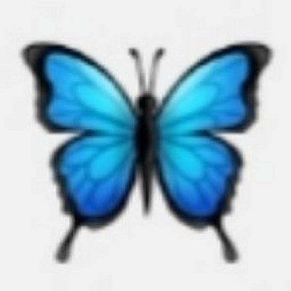 Бабочка ЭМОДЖИ