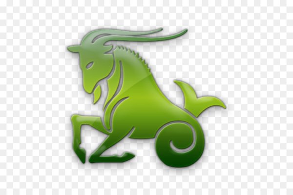 Козерог на прозрачном фоне