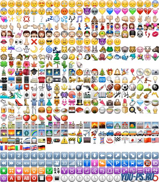 Смайлы в ватсапе