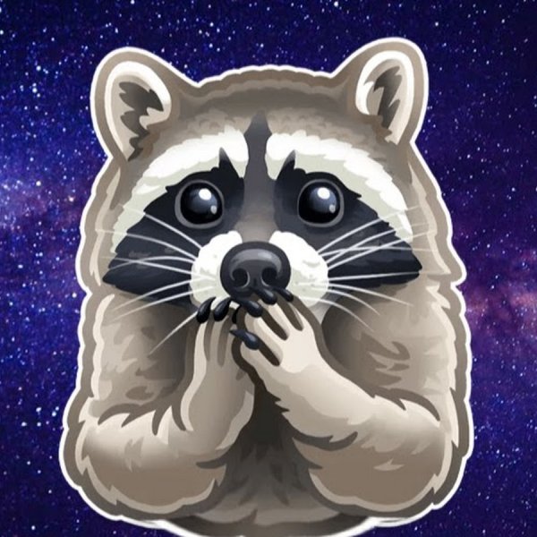 Енот Елисей Стикеры
