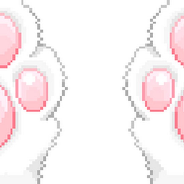 Пиксельные лапки