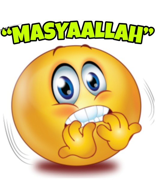 Испуганный смайлик