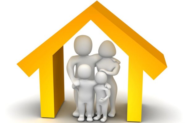 Человечки под крышей