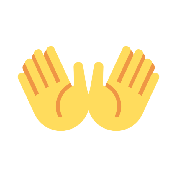 Смайлик ладонь