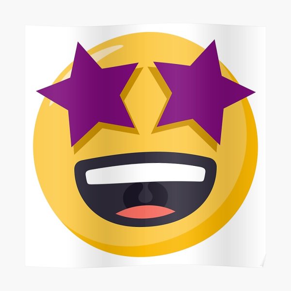 ЭМОДЖИ со звездами в глазах