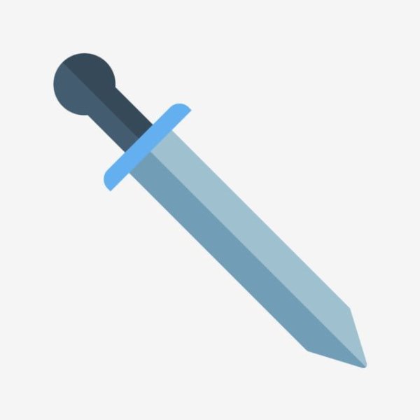 Меч значок смайлики