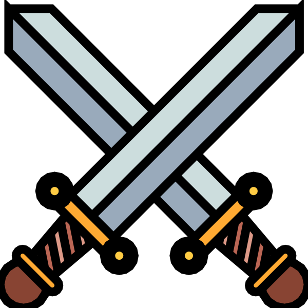 Эмодзи скрещенные мечи