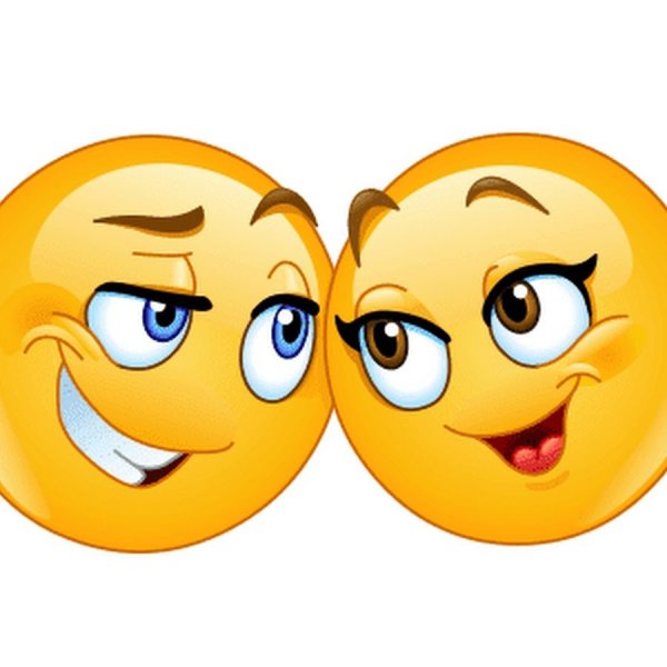 Смайлики поцелуйчики