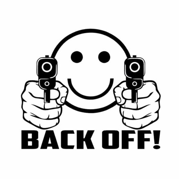 Стикер пистолет