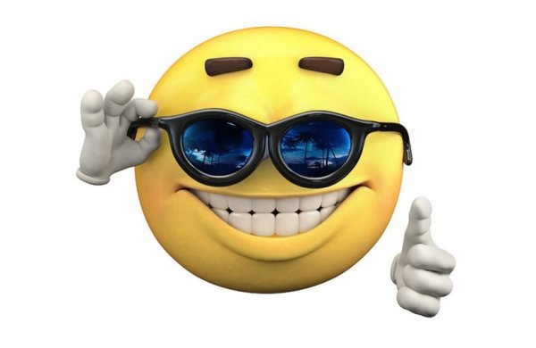 Смайлик в очках