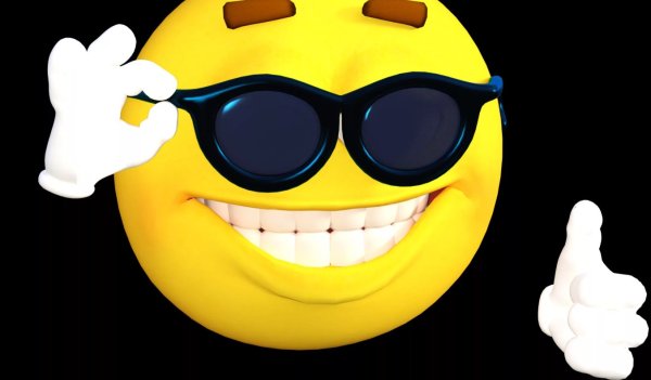 Смайлик в очках