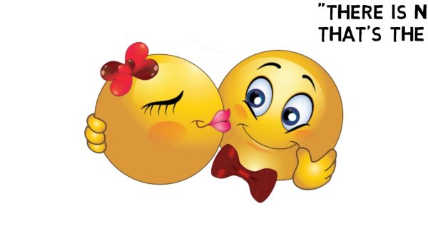 Воздушный поцелуй смайлик