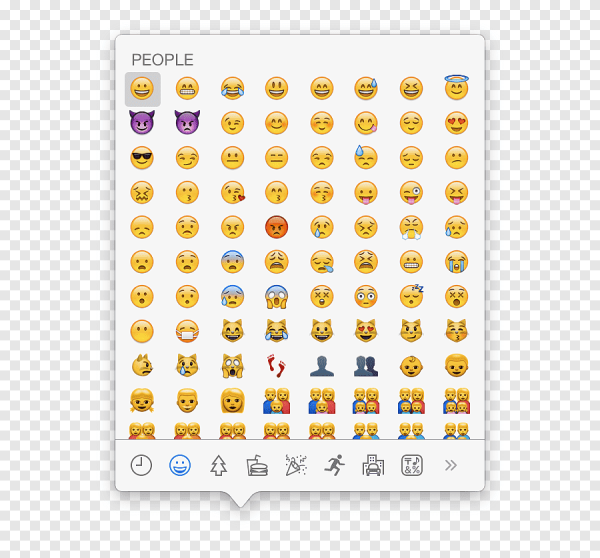 Смайлы от разных компаний