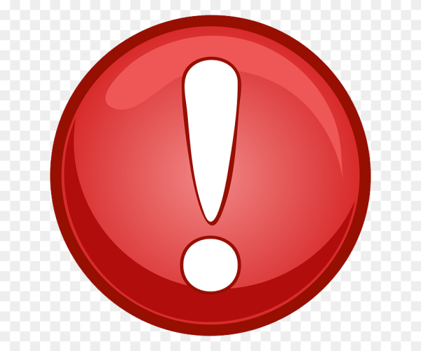 Значок Обратите внимание