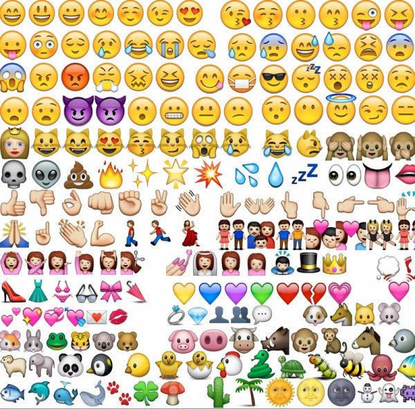 Стикер "смайлы"